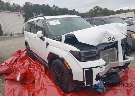 2024 Hyundai Santa Fe Hybrid Calligraphy из США, поврежденный, VIN 5NMP54G17RH017154